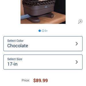 Pet Gear 17 inch Booster car Seat New!